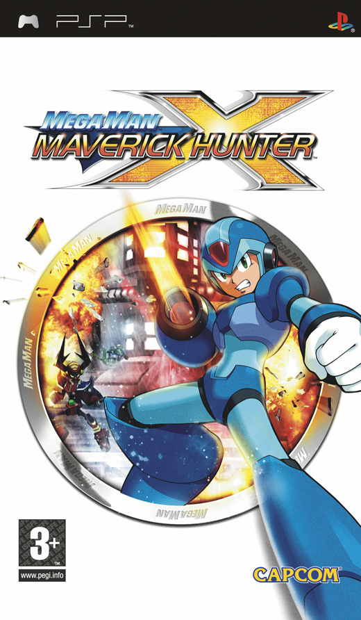 Megaman Maverick Hunter Essentials Psp